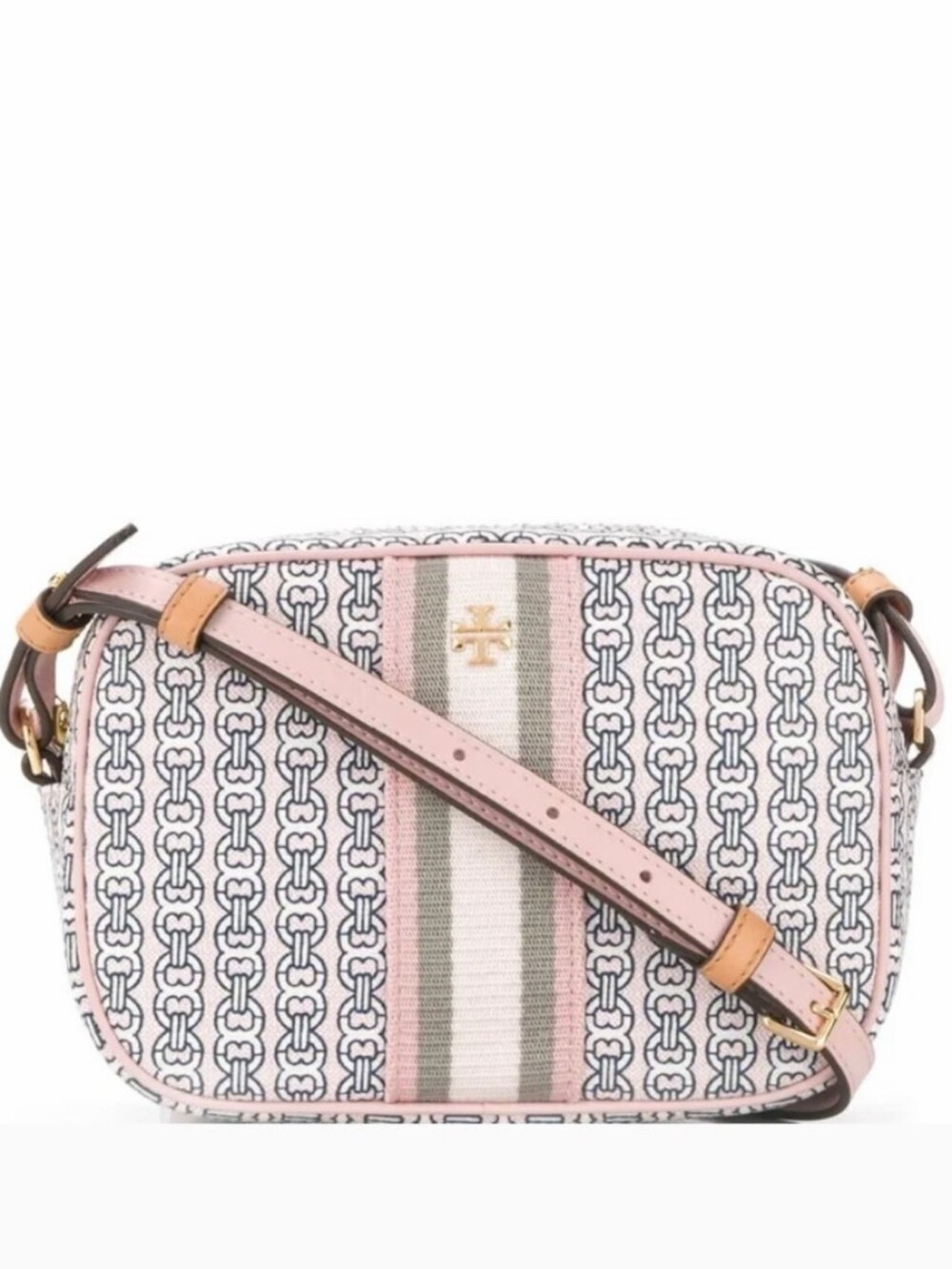 Women's Pink Patterned Crossbody Bag